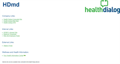 Desktop Screenshot of hdportal.healthdialog.com